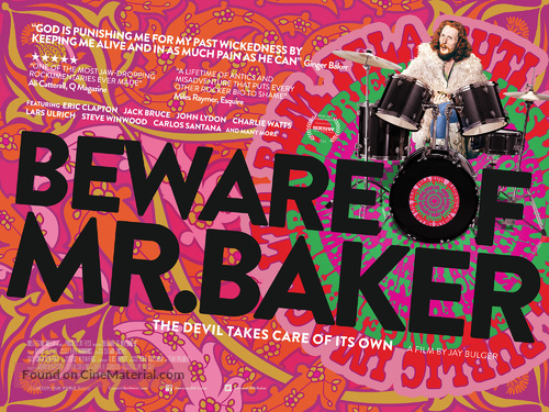 Beware of Mr. Baker - British Movie Poster