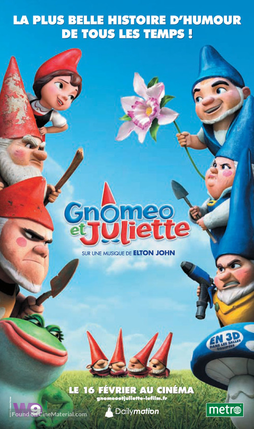 Gnomeo &amp; Juliet - French Movie Poster