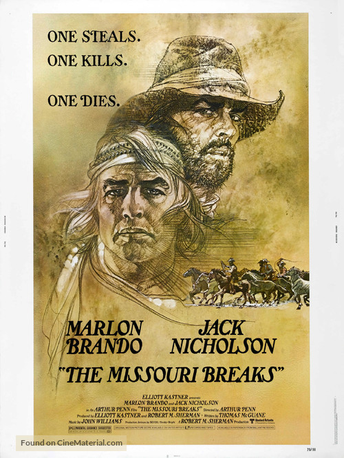 The Missouri Breaks - Movie Poster