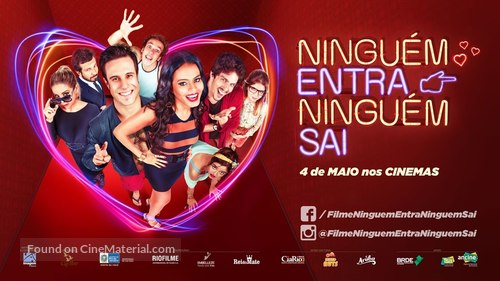 Ningu&eacute;m Entra, Ningu&eacute;m Sai - Brazilian Movie Poster