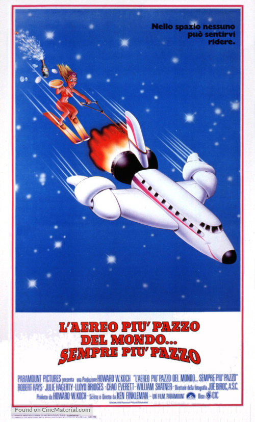 Airplane II: The Sequel - Italian Theatrical movie poster