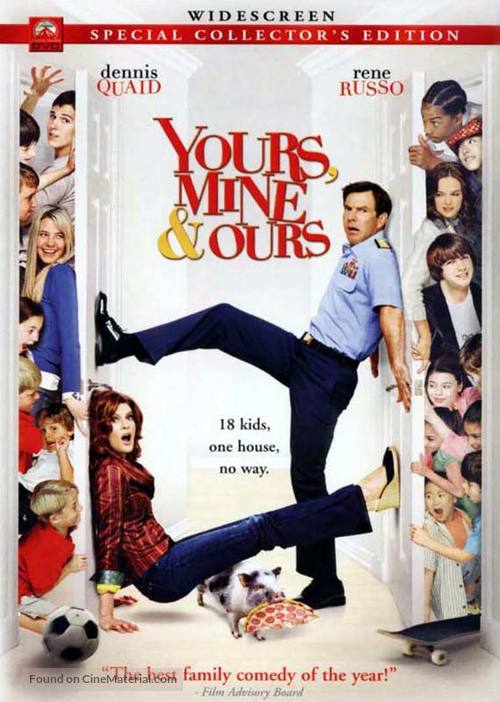 Yours, Mine &amp; Ours - DVD movie cover