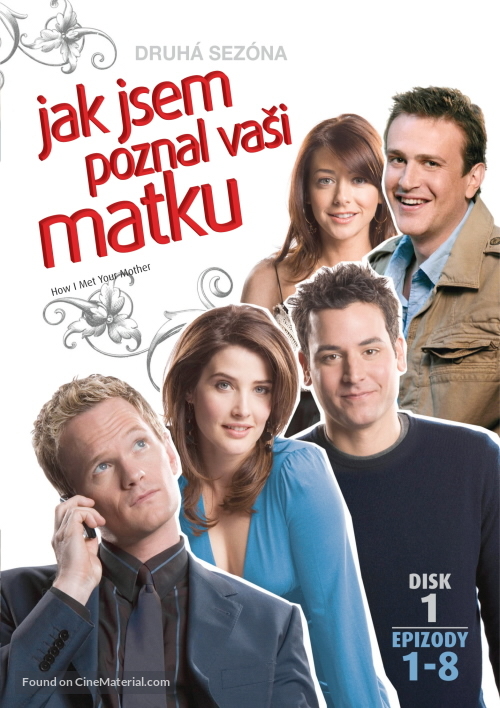 &quot;How I Met Your Mother&quot; - Czech DVD movie cover