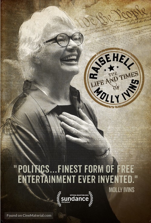 Raise Hell: The Life &amp; Times of Molly Ivins - Movie Poster