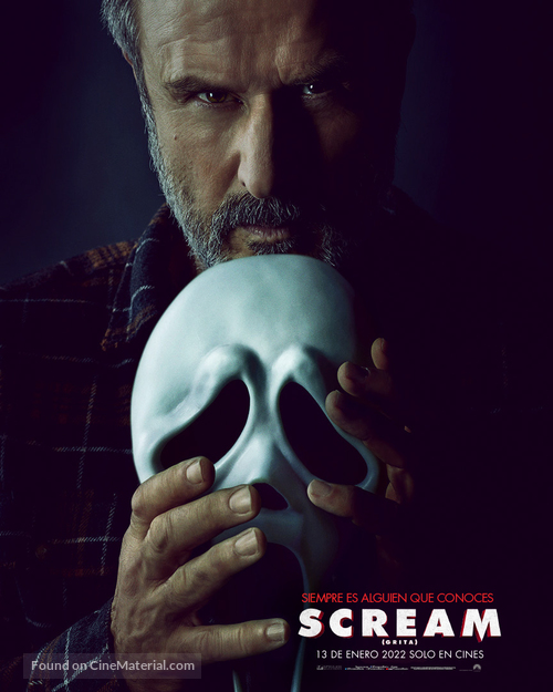 Scream - Argentinian Movie Poster