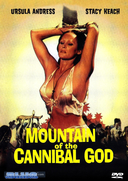 La montagna del dio cannibale - DVD movie cover
