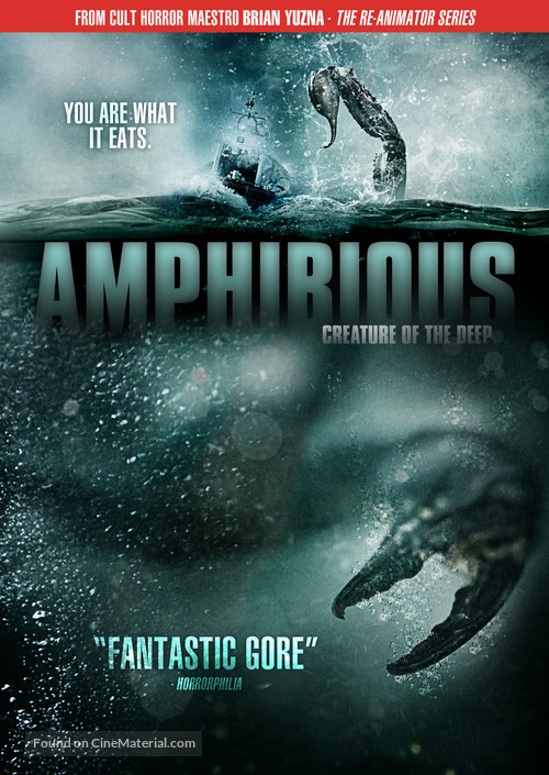 Amphibious 3D - DVD movie cover