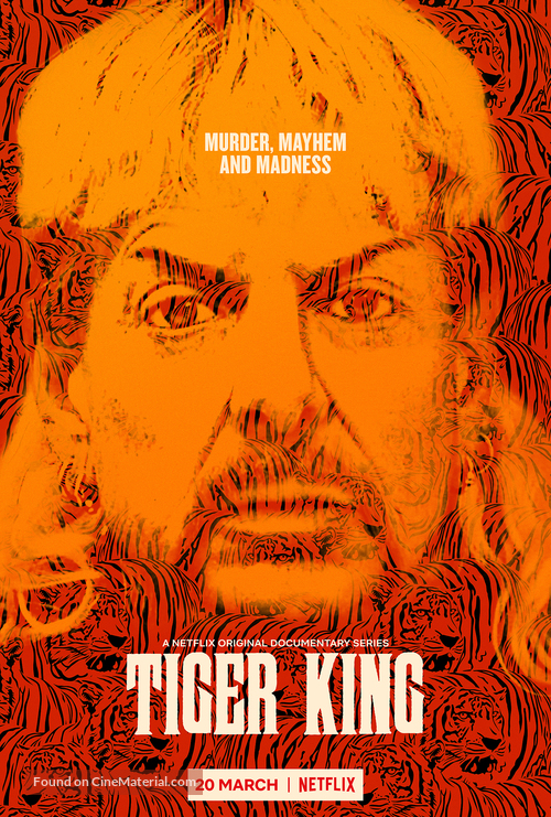 Tiger King: Murder, Mayhem and Madness - British Movie Poster