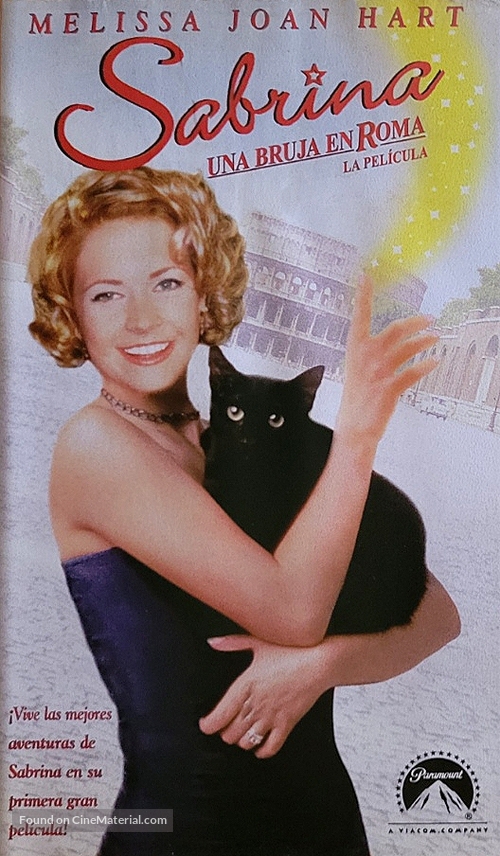 Sabrina Goes to Rome - Spanish Movie Cover