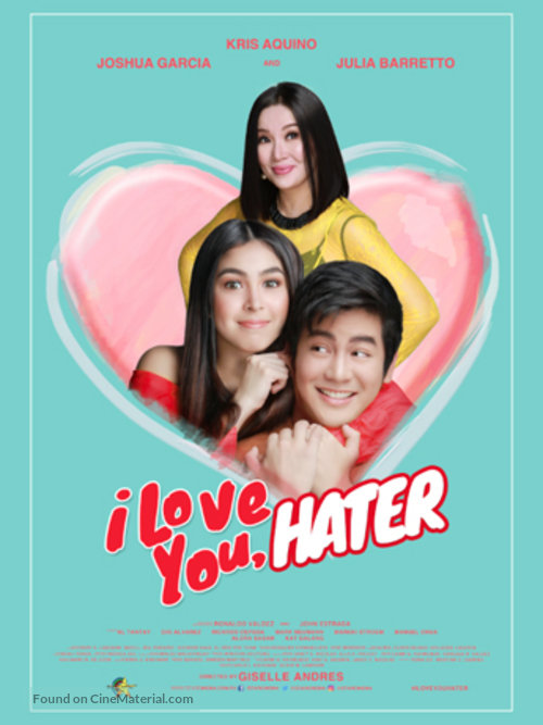 I Love You, Hater - Philippine Movie Poster