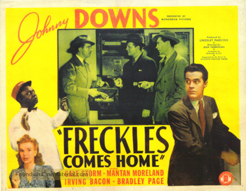 Freckles Comes Home - Movie Poster