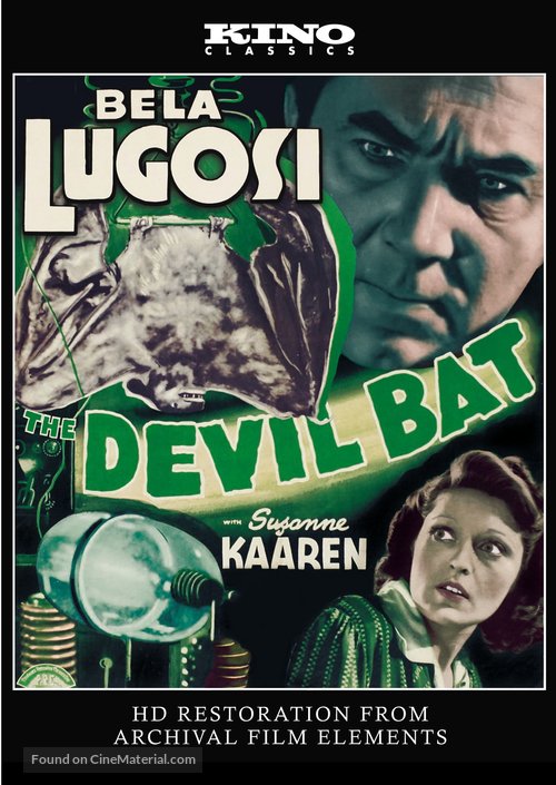 The Devil Bat - DVD movie cover
