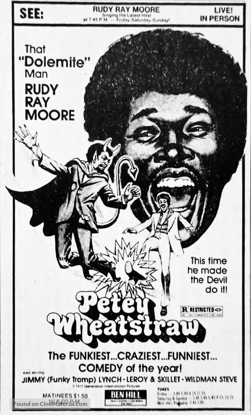 Petey Wheatstraw - poster