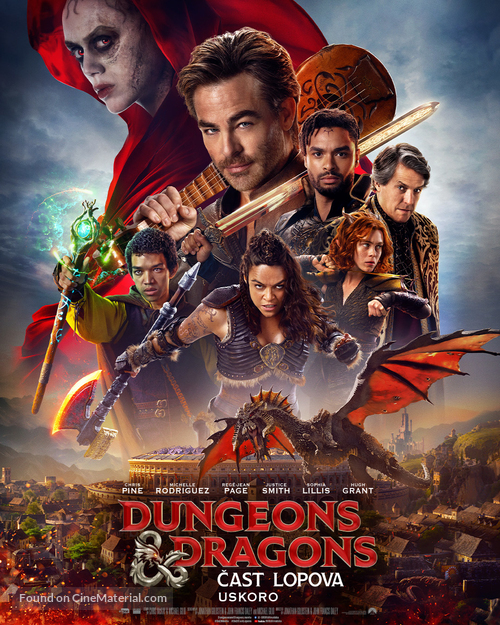 Dungeons &amp; Dragons: Honor Among Thieves - Croatian Movie Poster