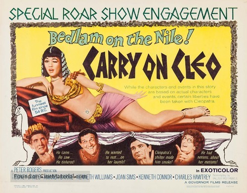Carry on Cleo - Movie Poster