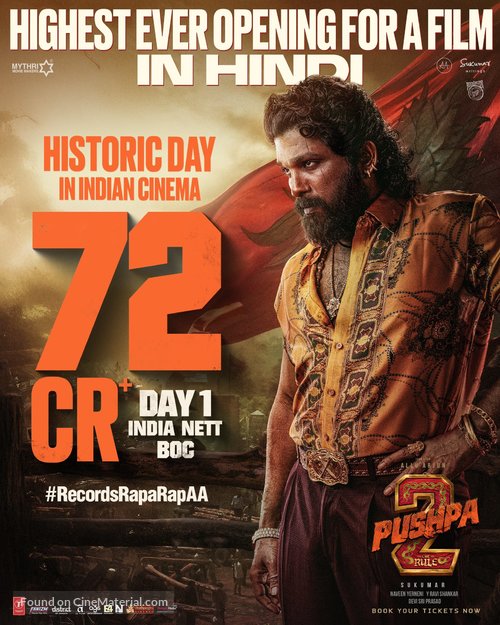 Pushpa: The Rule - Part 2 - Indian Movie Poster