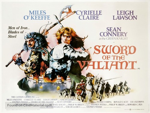 Sword of the Valiant: The Legend of Sir Gawain and the Green Knight - British Movie Poster