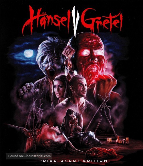 Hansel Vs. Gretel - German Blu-Ray movie cover