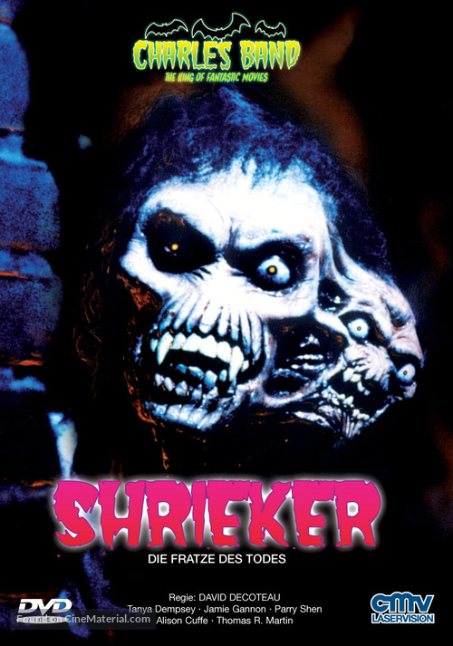 Shrieker - German Movie Cover