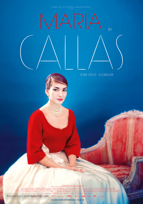 Maria by Callas: In Her Own Words - Finnish Movie Poster