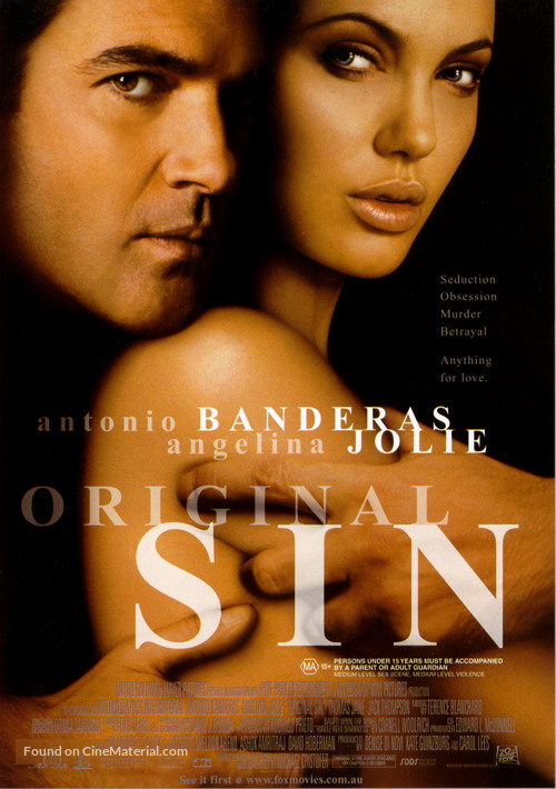 Original Sin - Australian Movie Poster