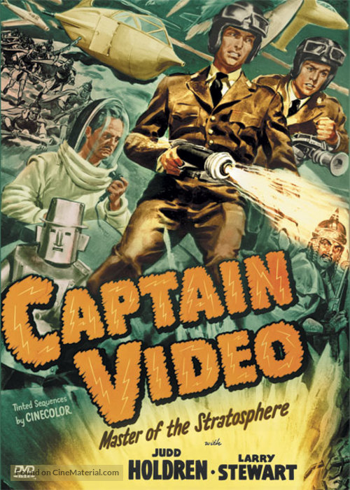Captain Video, Master of the Stratosphere - DVD movie cover