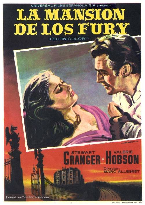 Blanche Fury - Spanish Movie Poster