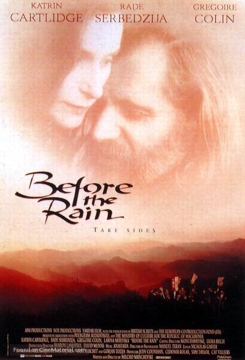 Before the Rain - poster