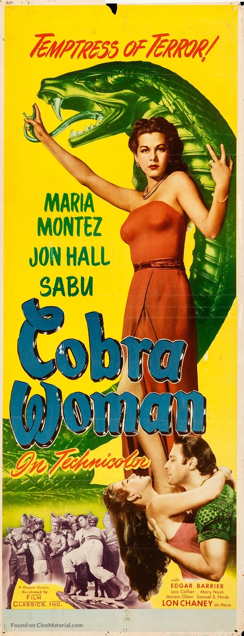 Cobra Woman - Movie Poster