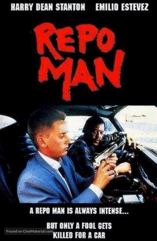 Repo Man - VHS movie cover