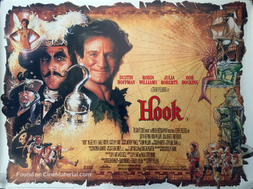 Hook - British Movie Poster