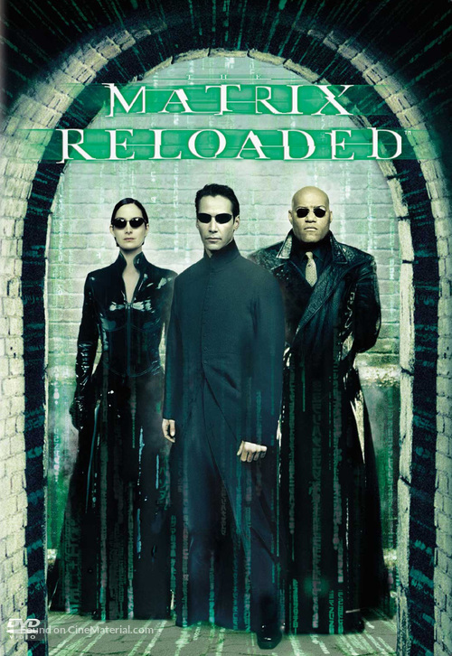 The Matrix Reloaded - DVD movie cover