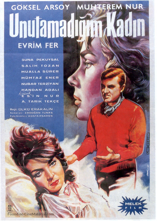 Unutamadigim kadin - Turkish Movie Poster