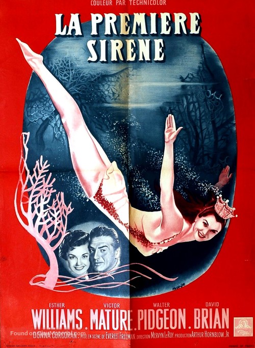 Million Dollar Mermaid - French Movie Poster