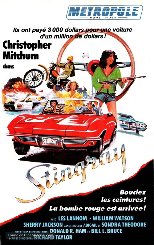 Stingray - French VHS movie cover