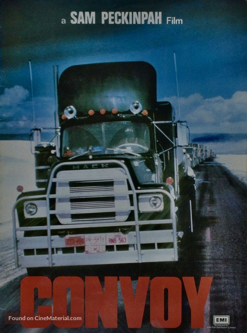 Convoy - Japanese Movie Poster