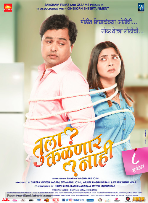 Tula Kalnnaar Nahi - Indian Movie Poster