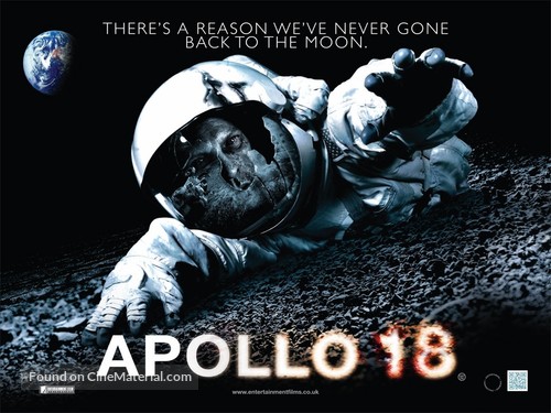 Apollo 18 - British Movie Poster