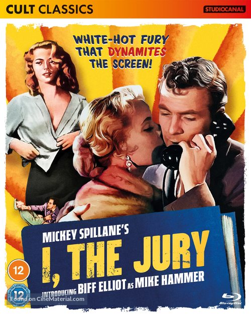 I, the Jury - British Blu-Ray movie cover