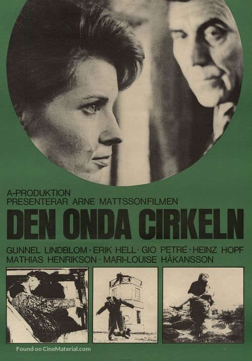 Den onda cirkeln - Swedish Movie Poster