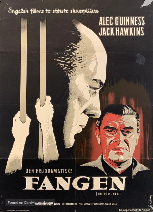 The Prisoner - Danish Movie Poster