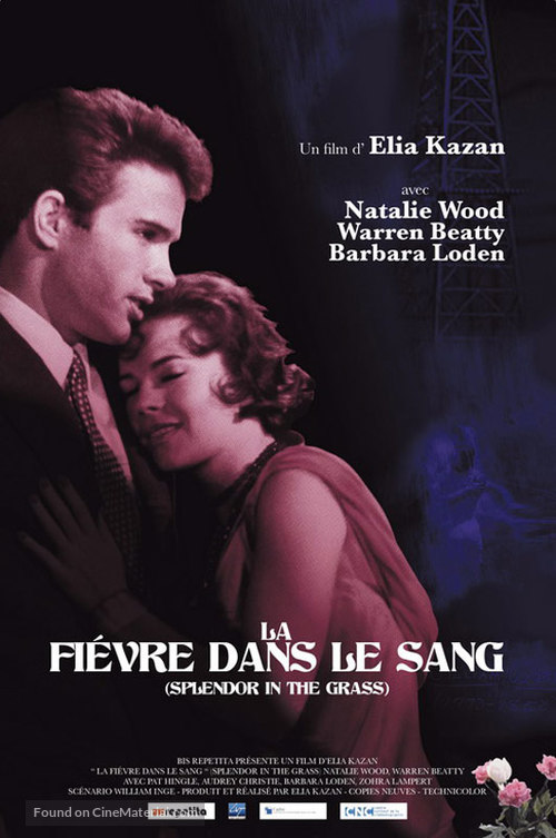 Splendor in the Grass - French Movie Cover