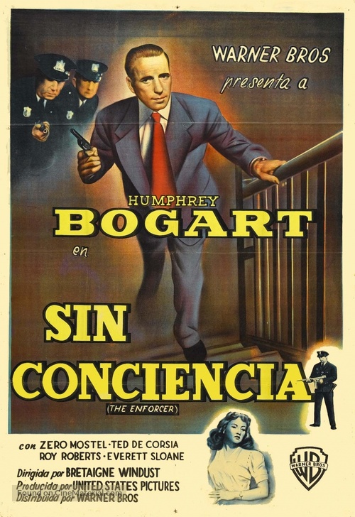 The Enforcer - Spanish Movie Poster