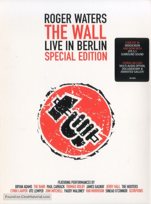 The Wall: Live in Berlin - DVD movie cover