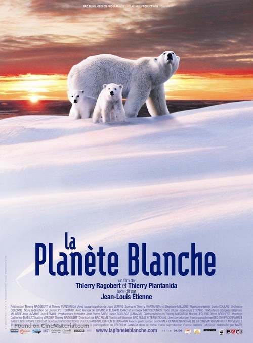 La plan&egrave;te blanche - French Movie Poster