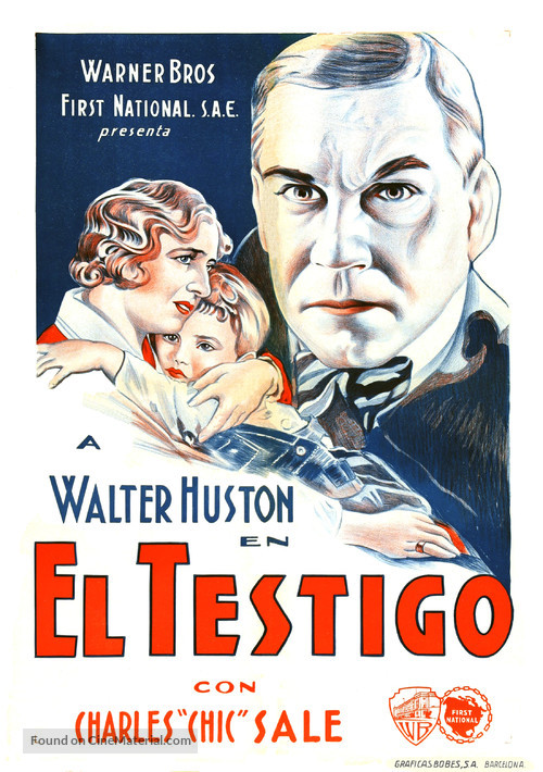 The Star Witness - Spanish Movie Poster
