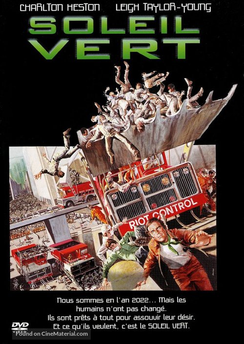 Soylent Green - French DVD movie cover