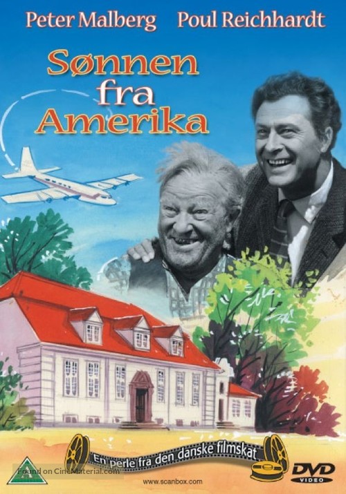 S&oslash;nnen fra Amerika - Danish DVD movie cover