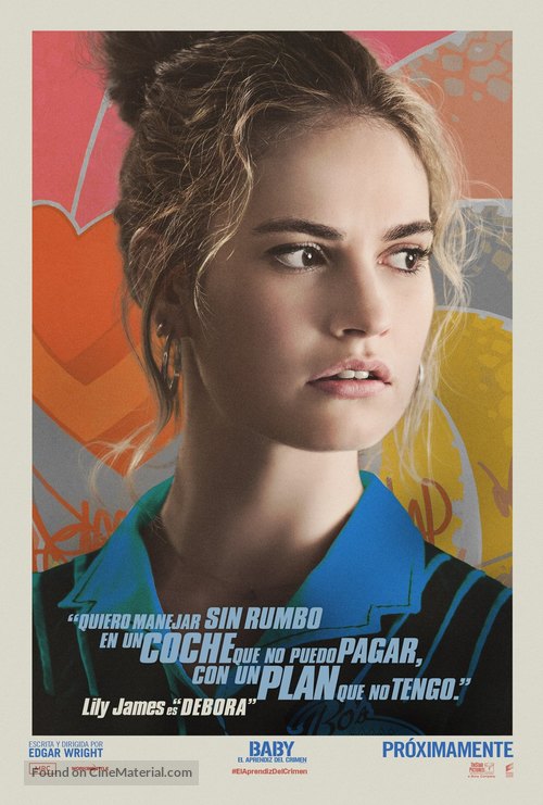 Baby Driver - Argentinian Movie Poster