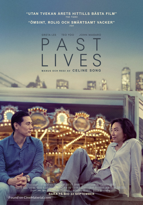 Past Lives - Swedish Movie Poster